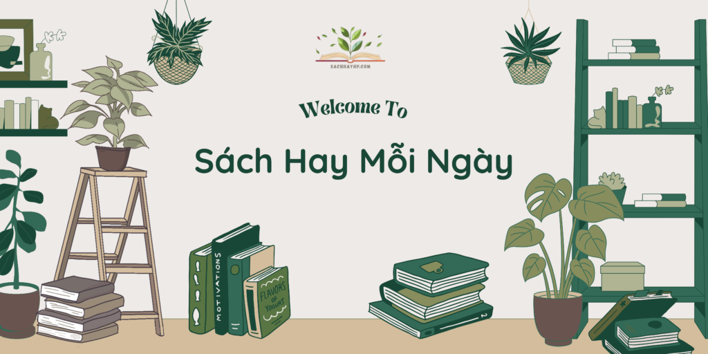 Brown Green Aesthetic Book Store Welcome Banner
